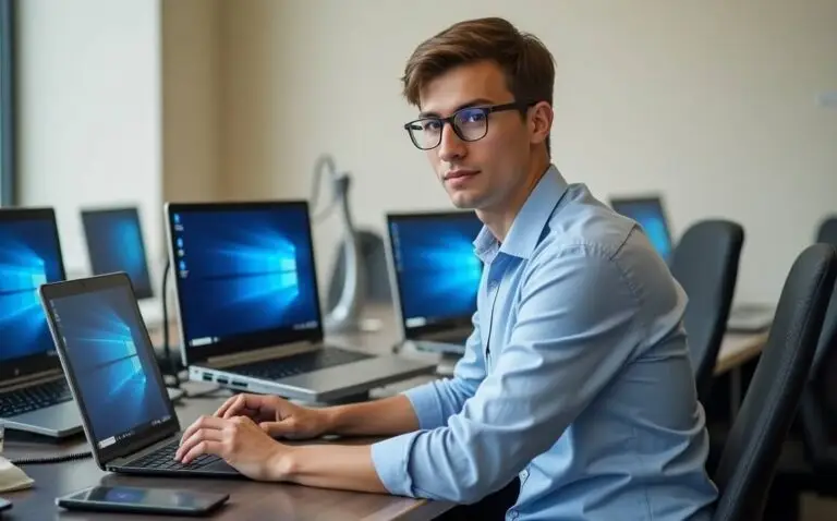 Windows 11 Benutzeroberfläche – IT HILFE Migration und Support